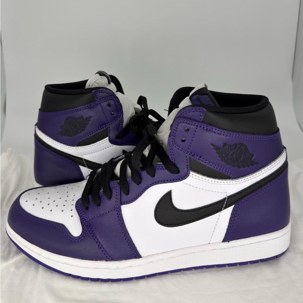 Jordan 1 Retro High OG Court Purple 2.0 2020 Mens Size 11 555088-500